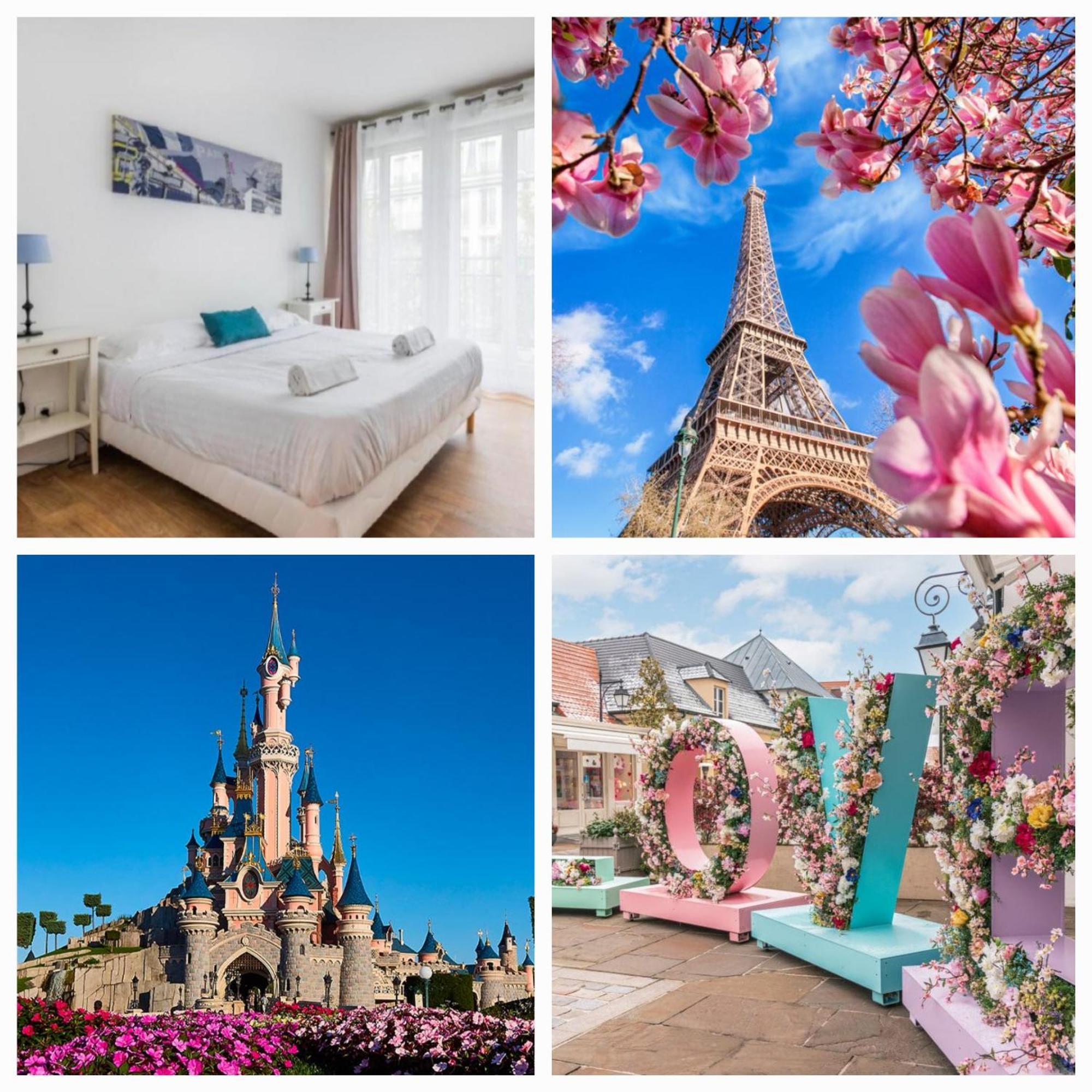 Disney, Very Spacious Comfortable 3 Bedrooms Family Apartment, 8 Pers, Wifi, Netflix Chessy  Exteriör bild
