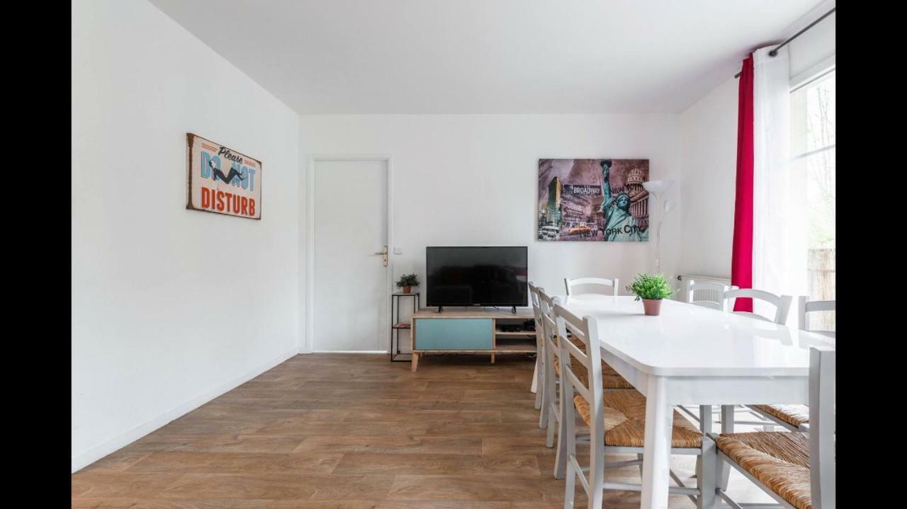 Disney, Very Spacious Comfortable 3 Bedrooms Family Apartment, 8 Pers, Wifi, Netflix Chessy  Exteriör bild