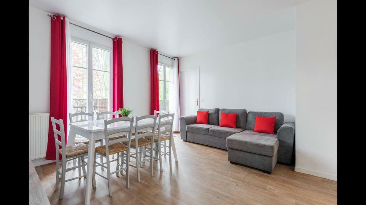Disney, Very Spacious Comfortable 3 Bedrooms Family Apartment, 8 Pers, Wifi, Netflix Chessy  Exteriör bild